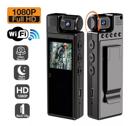 CÁMARA CORPORAL 1080P CON VISIÓN NOCTURNA