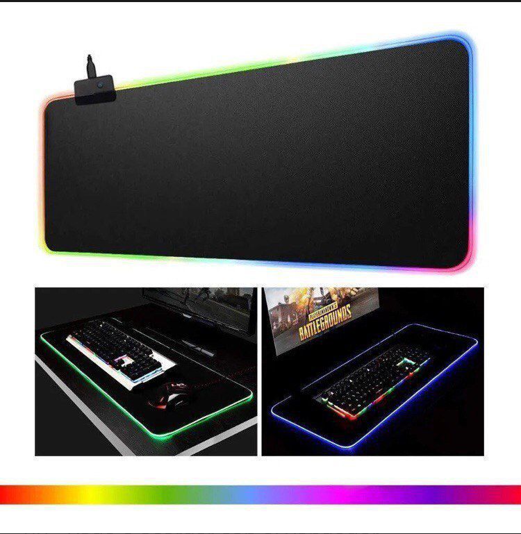 MOUSE PAD RGB GAMING ILUMINADO
