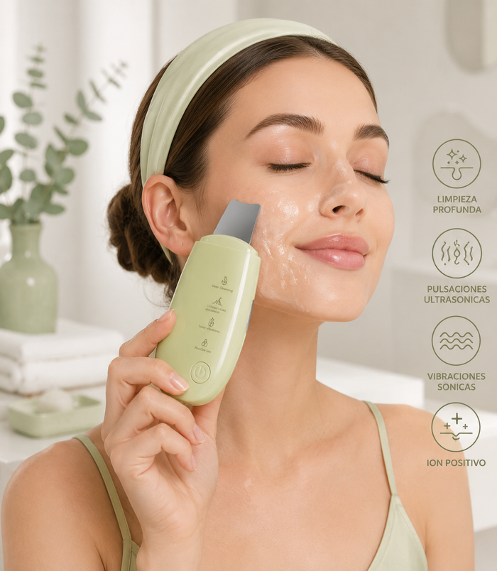 LIMPIADOR EXFOLIANTE ULTRASÓNICO