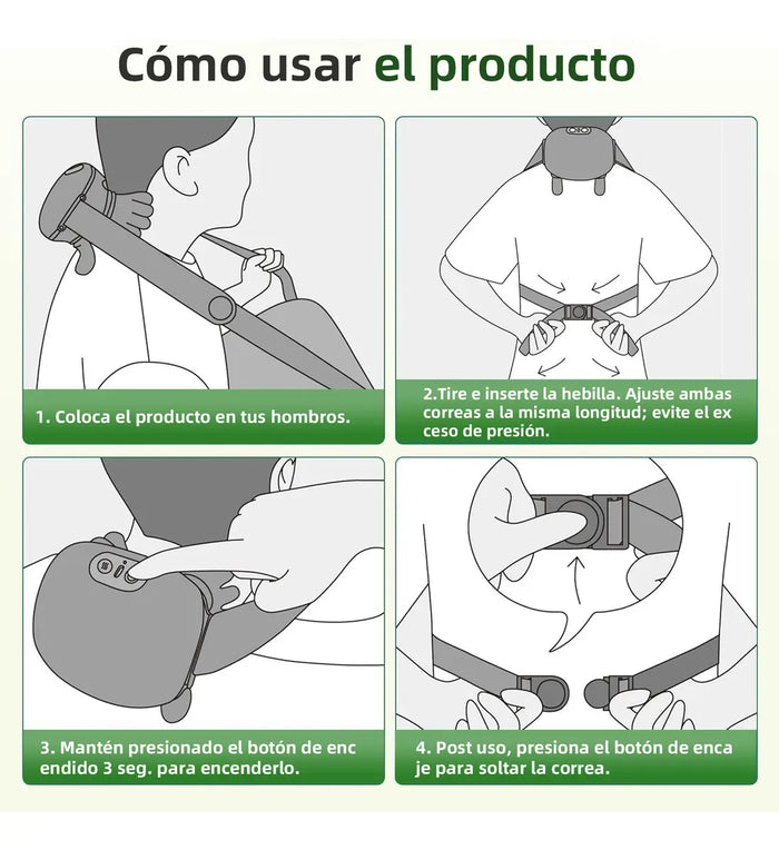 MASAJEADOR CERVICAL BIÓNICO 4D