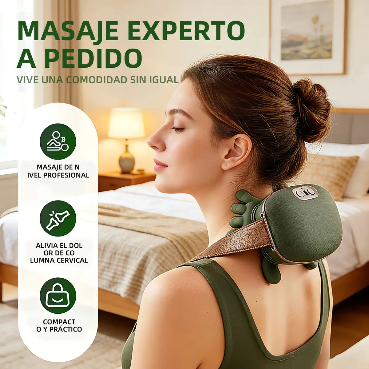 MASAJEADOR CERVICAL BIÓNICO 4D