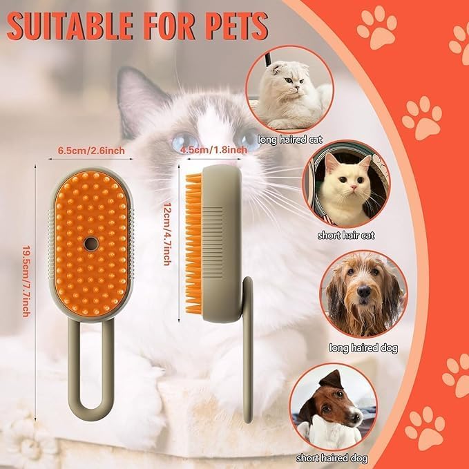 CEPILLO SPA PARA MASCOTAS CON VAPOR
