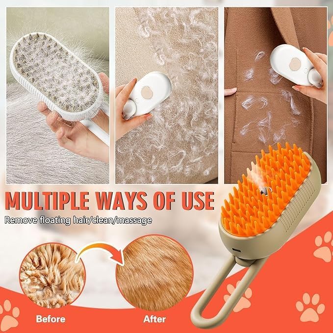 CEPILLO SPA PARA MASCOTAS CON VAPOR