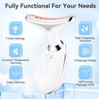 MASAJEADOR FACIAL CON LUCES LED