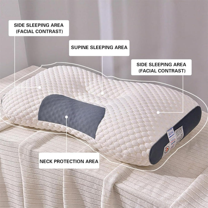 ALMOHADA ORTOPÉDICA PARA AYUDAR A DORMIR Y PROTEGER EL CUELLO