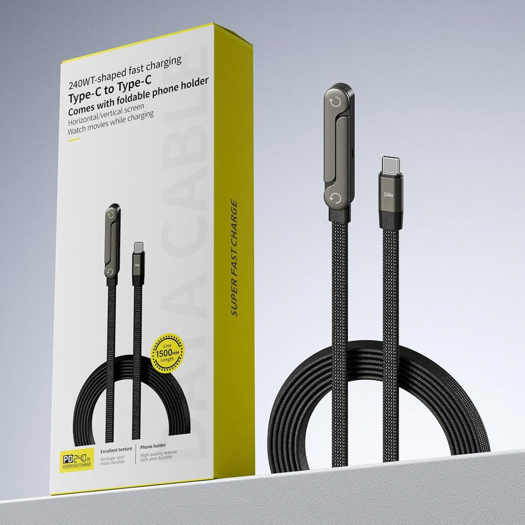 CABLE DE DATOS TIPO-C DE CARGA RÁPIDA DE