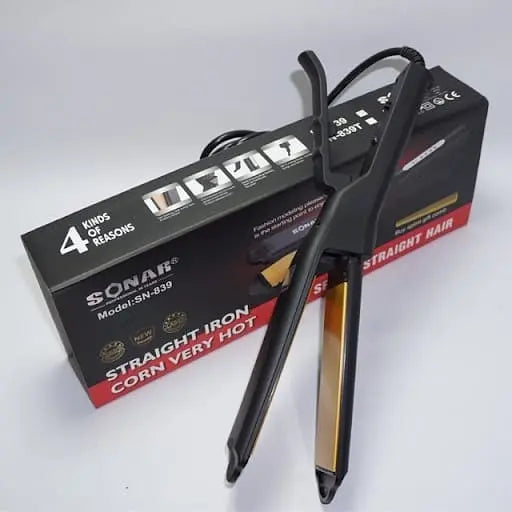 PLANCHA DE CABELLO SONAR CON TECNOLOGÍA INFRARROJA
