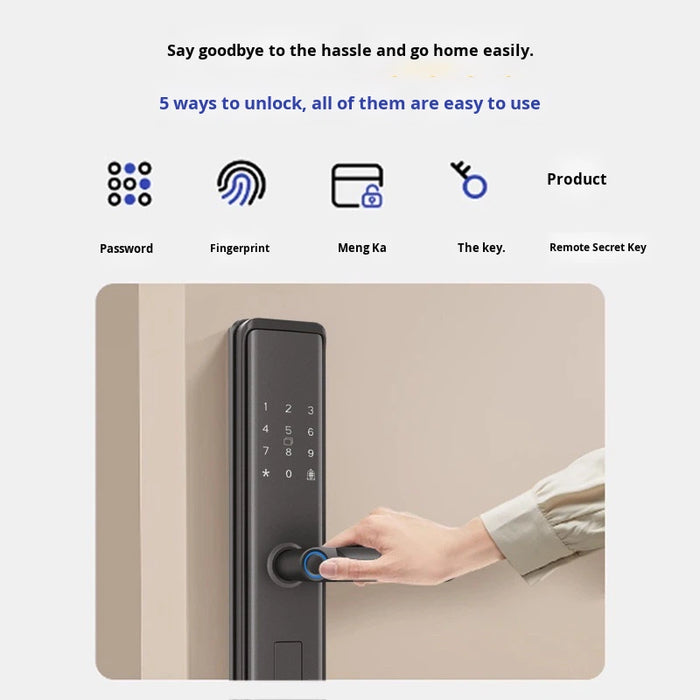 Cerradura Inteligente con Contraseña - Control de Acceso Seguro para Puerta Princial