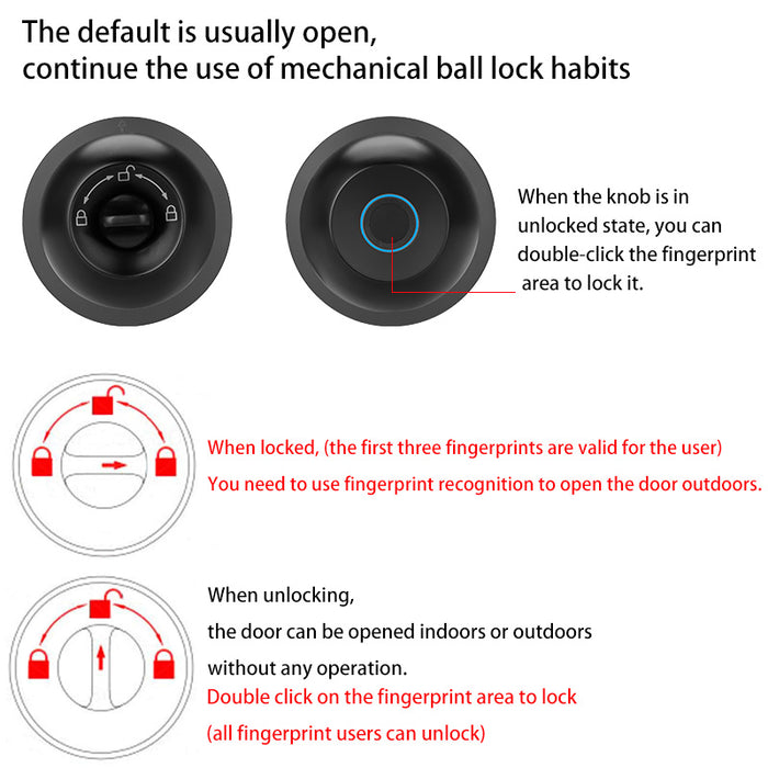 Cerradura Inteligente WiFi con Huella Dactilar - Sistema de Seguridad Moderno
